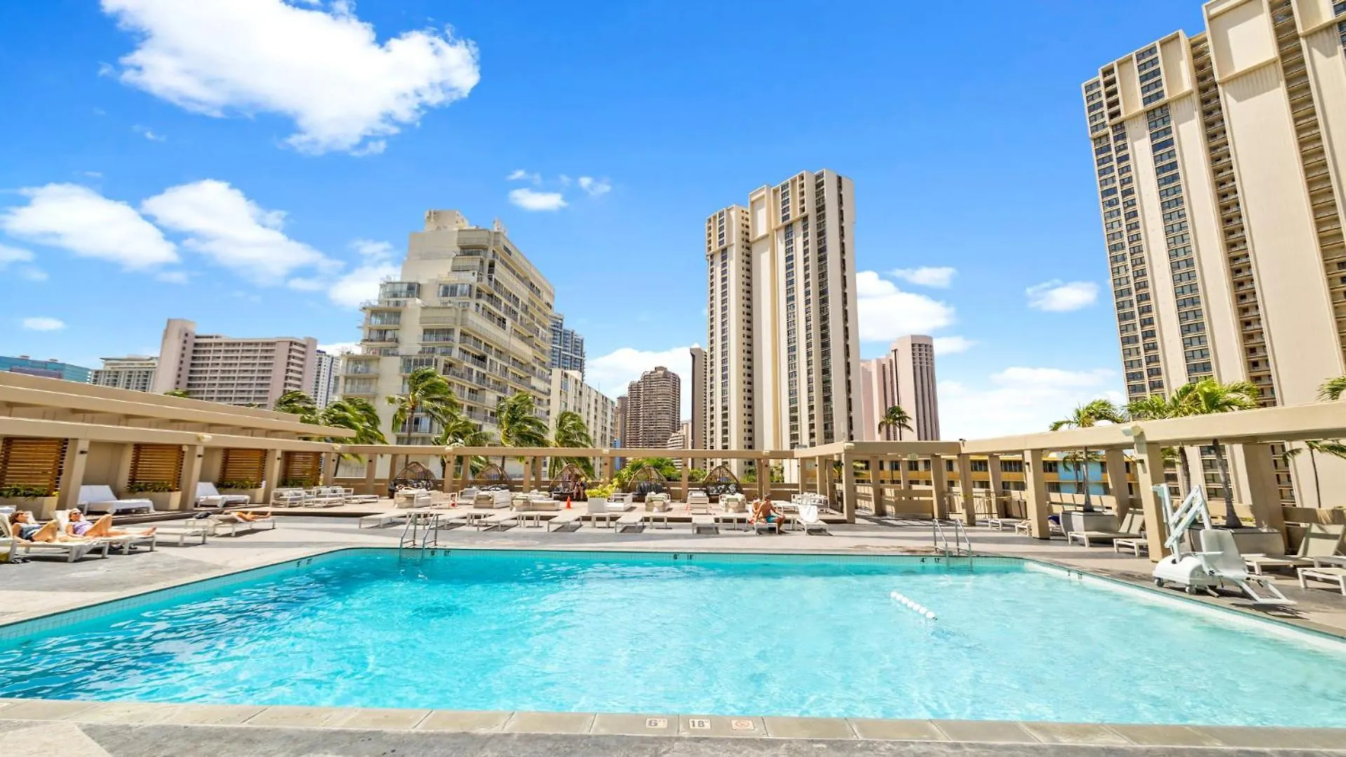 Ala Moana Hotel 10Th Fl R8 Partial Ocean 2Beds 4Person Honolulu